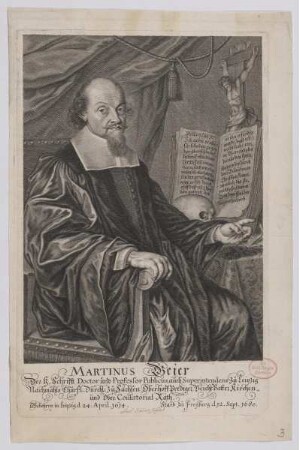 Bildnis des Martinus Geier