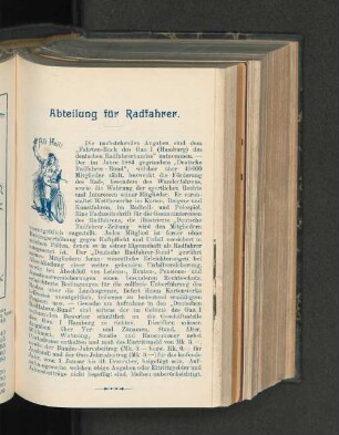 Abteilung für Radfahrer.