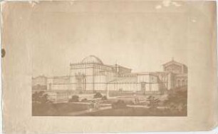 Voit, August von; München; Botanischer Garten - Perspektive