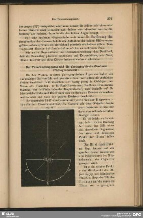 Der Panoramenapparat und die photographische Geodäsie (Photogrammetrie)