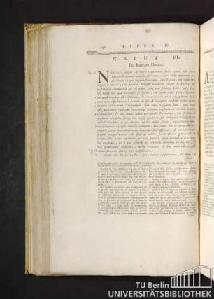 Caput III. Di Ratione Dorica. Capitolo III. Della Maniera Dorica.