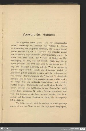 Vorwort der Autoren
