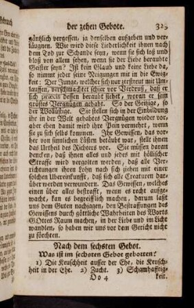 323-335, Nach dem sechsten Gebot