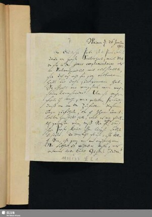 3f. an Göschen, Georg Joachim, 26.01.1802