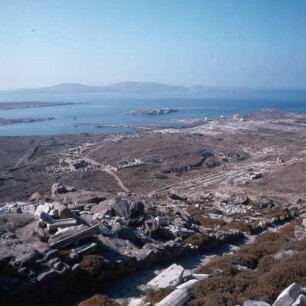 Delos. Blick zum Heiligen Hafen. K2
