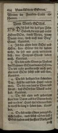 Vom Worte GOttes