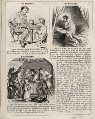 "Der Waisenknabe" "Der Naturforscher" "Hausgenossenschaft"