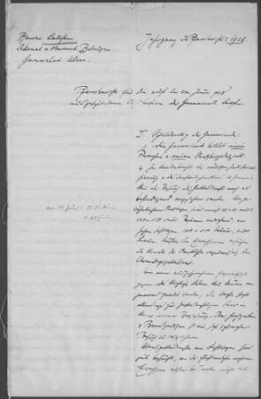 Laufen/Eyach: Pfarrbericht 1928