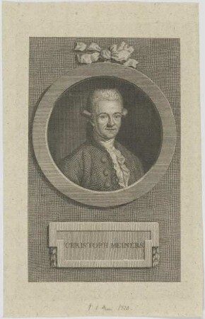 Bildnis des Christoph Meiners
