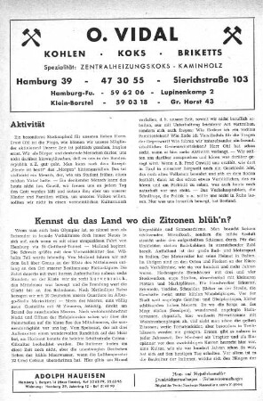 Kennst du das Land wo die Zitronen blüh'n?