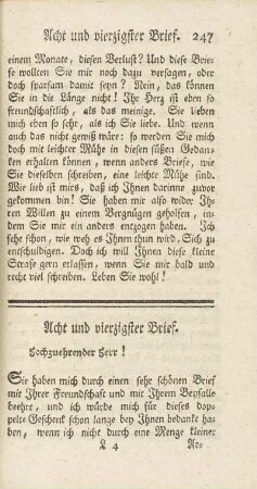 Acht und vierzigster Brief
