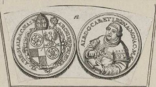 Bildnis des Markgrafen Albrecht von Brandenburg, Bischof Albrecht V. von Halberstadt