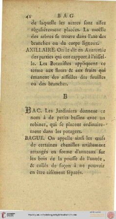 Bac - Buter