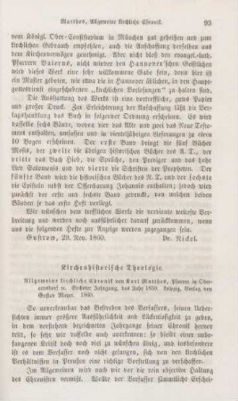 93-109 Kirchenhistorische Theologie