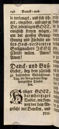 248-256, Heiliger Gott, barmhertziger Vatter, wir ...