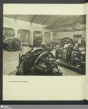 In der elektrischen Kraftzentrale