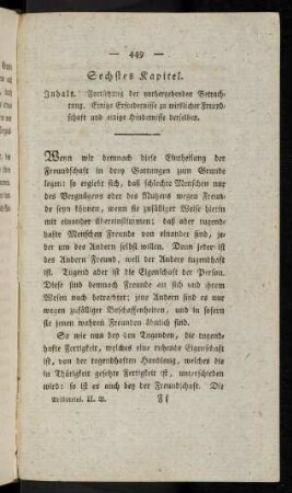 449-454, Sechstes Kapitel
