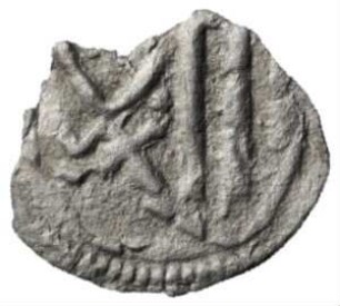 Fundmünze, Pfennig (einseitig), ab 1497