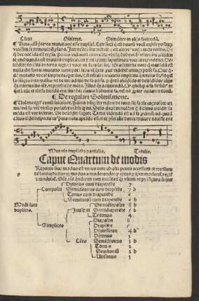 Caput Quartum de modis
