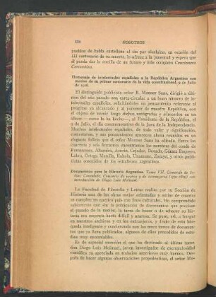 Documentos para la Historia Argentina