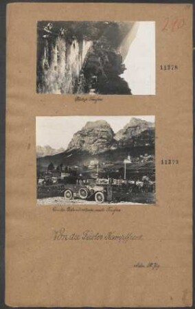 Das Plätzwiesen-Plateau im Pustertal, im Hintergrund die Hohe Gaisl
