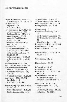 Stichwortverzeichnis