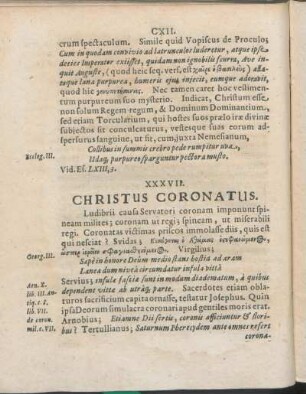 XXXVII. Christus Coronatus.