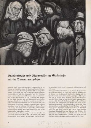 2-15 Grabdenkmäler und Glasgemälde der Stiftskirche