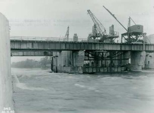 Kraftwerk Reckingen am Rhein, Deutschland, 1938-40