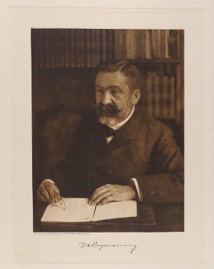 "E. H. E. W. Breymann i. F. Breymann & Hübener" aus der Mappe "Hamburgische Männer und Frauen am Anfang des XX. Jahrhunderts"