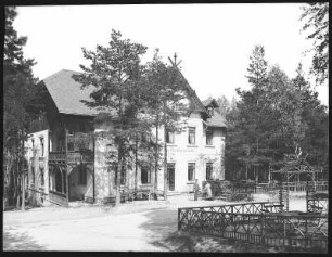 Seifersdorf. Kurhaus und Restaurant