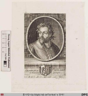 Bildnis ), Georg (Ji ři) Carolides (1598 von Carlsberg, tschech. z Karlsperka