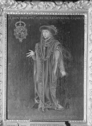 Bildnis Philipp der Schöne von Frankreich