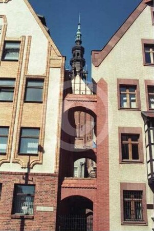 Bürgerhäuser der ul. Sw. Ducha (Heilige-Geist-Straße) in Elbing