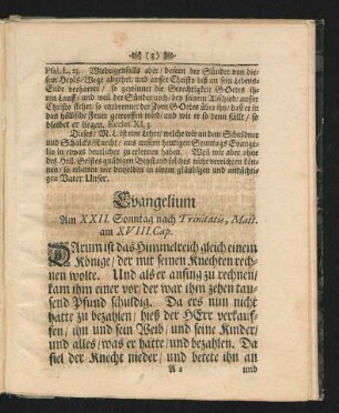 Evangelium