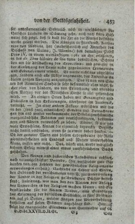Kleiner und historischer Katechismus oder erste Grundlage zum Unterricht in der biblischen Geschichte und der evangelischen Glaubens- und Sittenlehre.