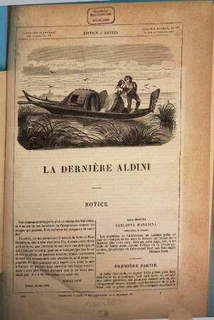 Oeuvres illustrées de George Sand, [6]. Le Piccinino u.a.
