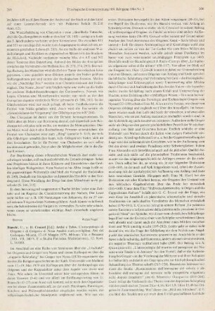 205-207 [Rezension] Arché e telos