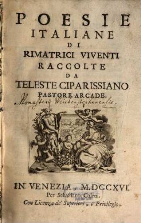 Poesie italiane di Rimatrici viventi