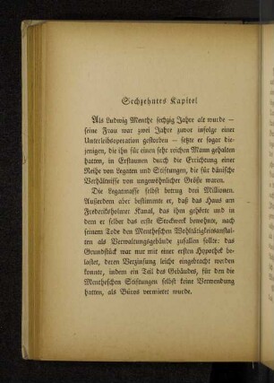 Sechszehntes Kapitel