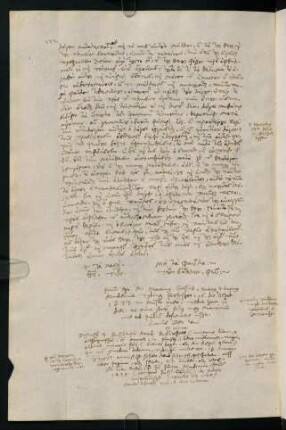 222, Finivi ego M. Martinus Crusius, Graecus et Latinus Academiae Tybing. Professor