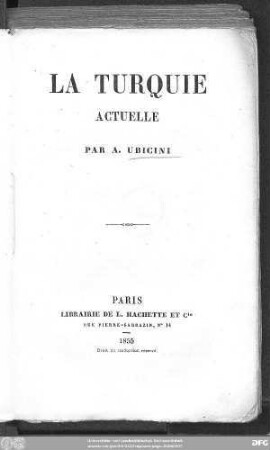 La Turquie actuelle