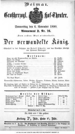 Der verwandelte König