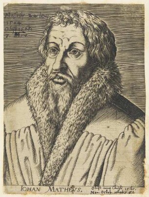 Bildnis des Johann Matthesius