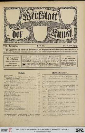 Heft 30 (26. April 1909)
