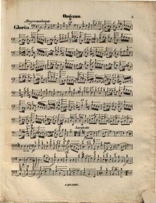Zwey lateinische Messen in C : für Advent u. Fasten ; op. 7 & 8 ; comp. für 4 Singstimmen mit Begl. d. Orgel, 1
