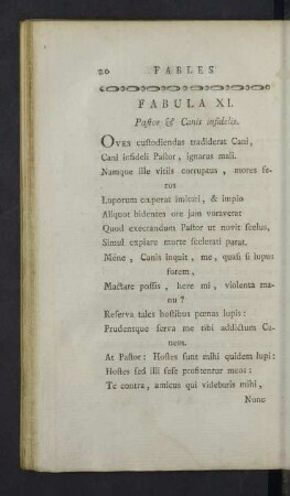 Fabula XI. - XX.