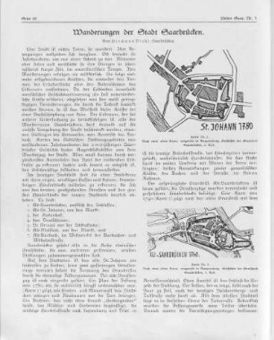 Wanderungen der Stadt Saarbrücken.