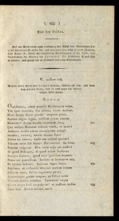 Aus der Medea