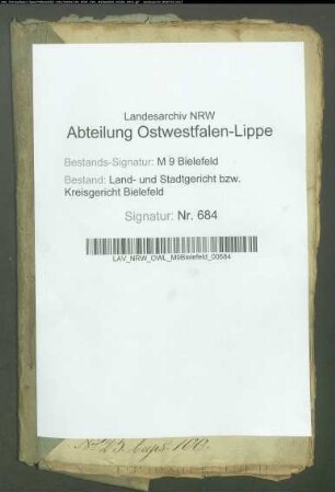 Sonstige: Potthoff, Anne Catharine Elisabeth: